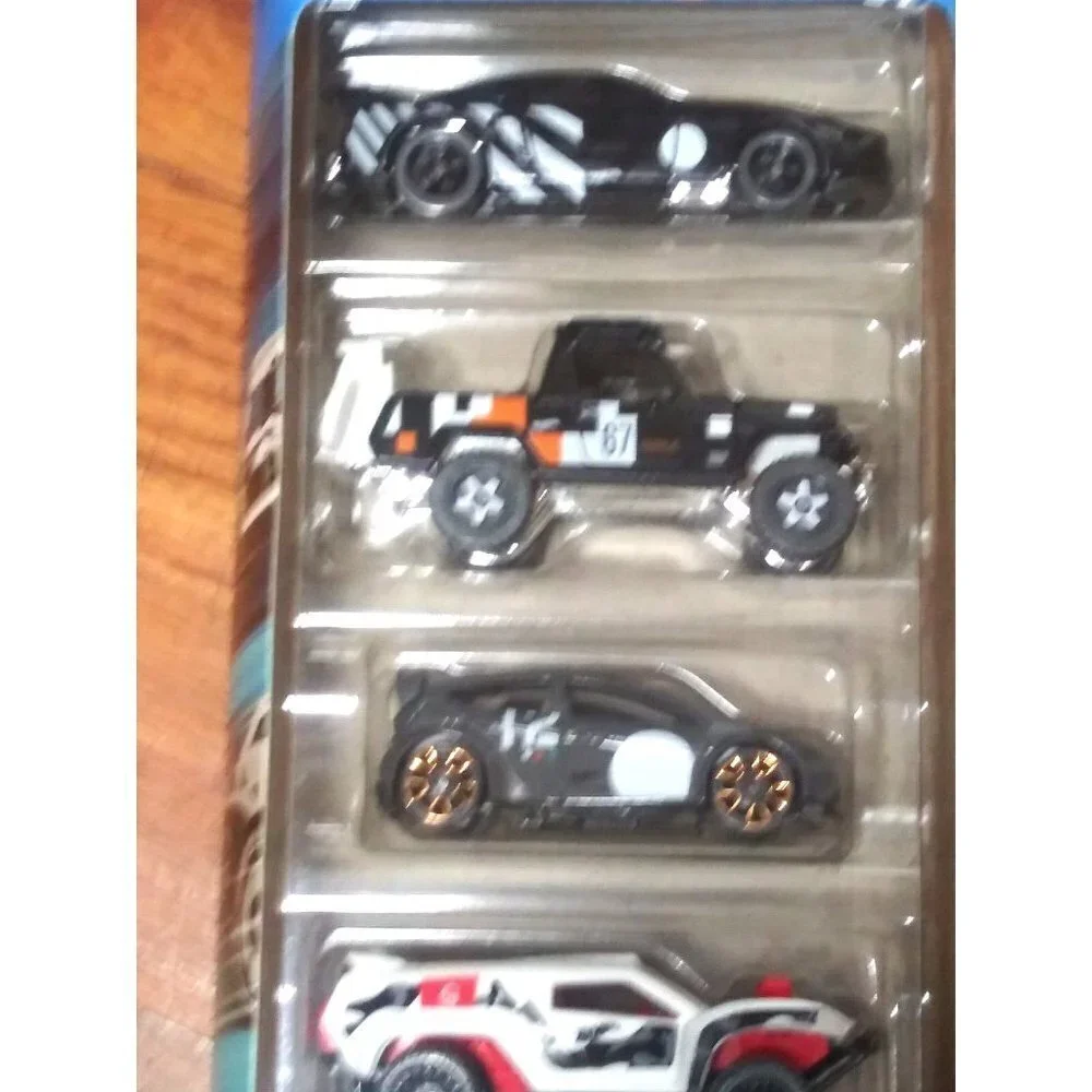 NEW HOT WHEELS SpeedBlur 5 Pack 2021 Mustang Jeepster Fiesta Crusher Leeway
